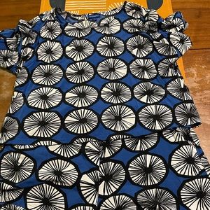 Top and bottom set of this fun Marimekko for Target short set.